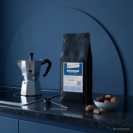 Alleskönner Kräftig von Beans & Friends aus der Bialetti – würziger Kaffee mit kräftigen Röstaromen