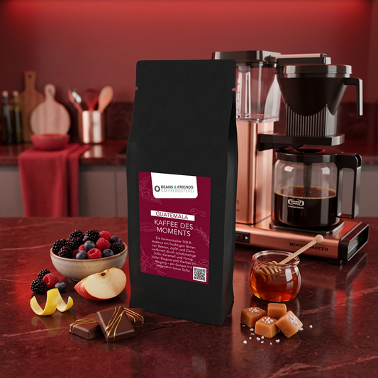Guatemala von Beans & Friends als Filterkaffee – Spezialitätenkaffee mit Beeren-, Apfel- und Zitrusnoten sowie feiner Karamellsüße
