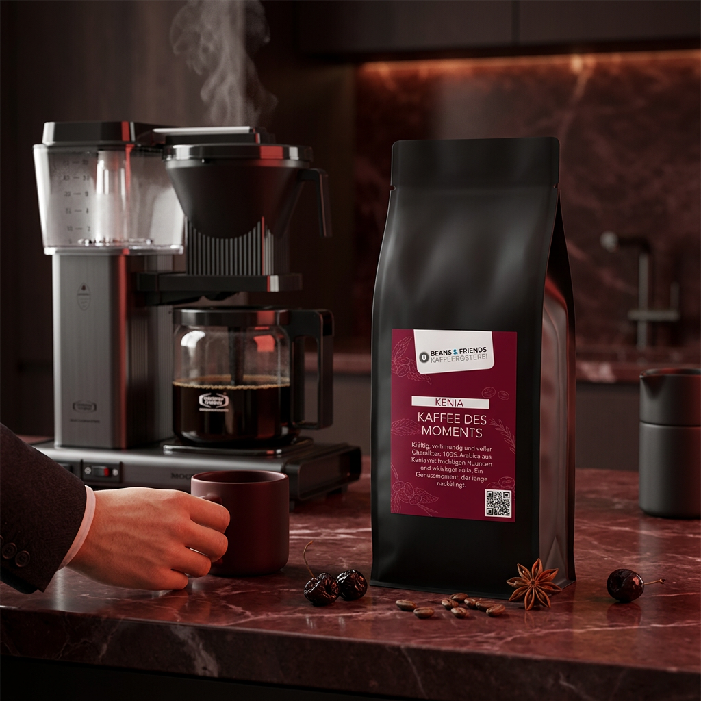 Kenia von Beans & Friends als Filterkaffee – fruchtiger Spezialitätenkaffee mit kräftigem Körper und unverwechselbarem Charakter