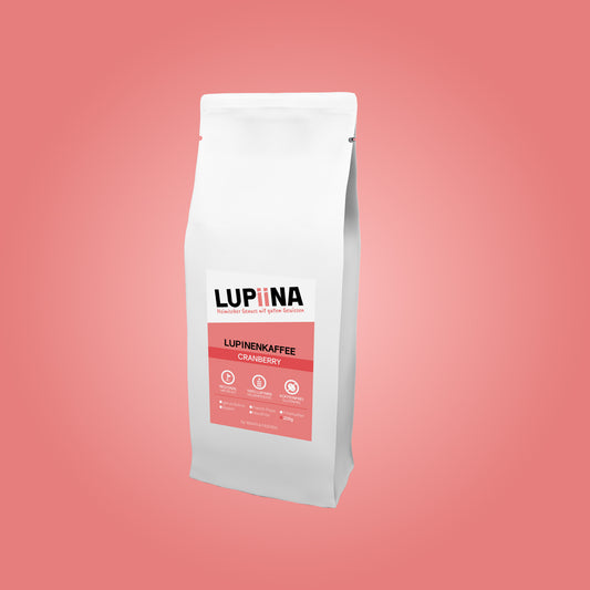 Lupiina Cranberry von Beans & Friends – Lupinen-Fruchtmischung mit Cranberry, leicht fruchtiger Note und harmonischem Charakter