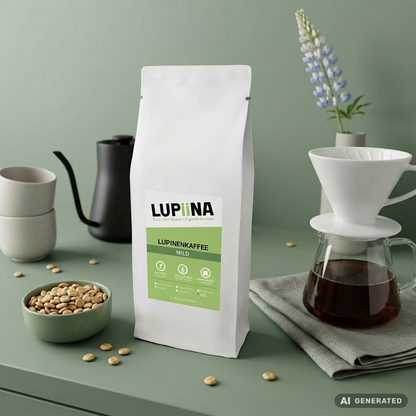 Lupiina taste - fen von Beans & Friends im Handfilter – Lupinenkaffee mit Aromatik und Nussnoten harmonisch im Geschmack
