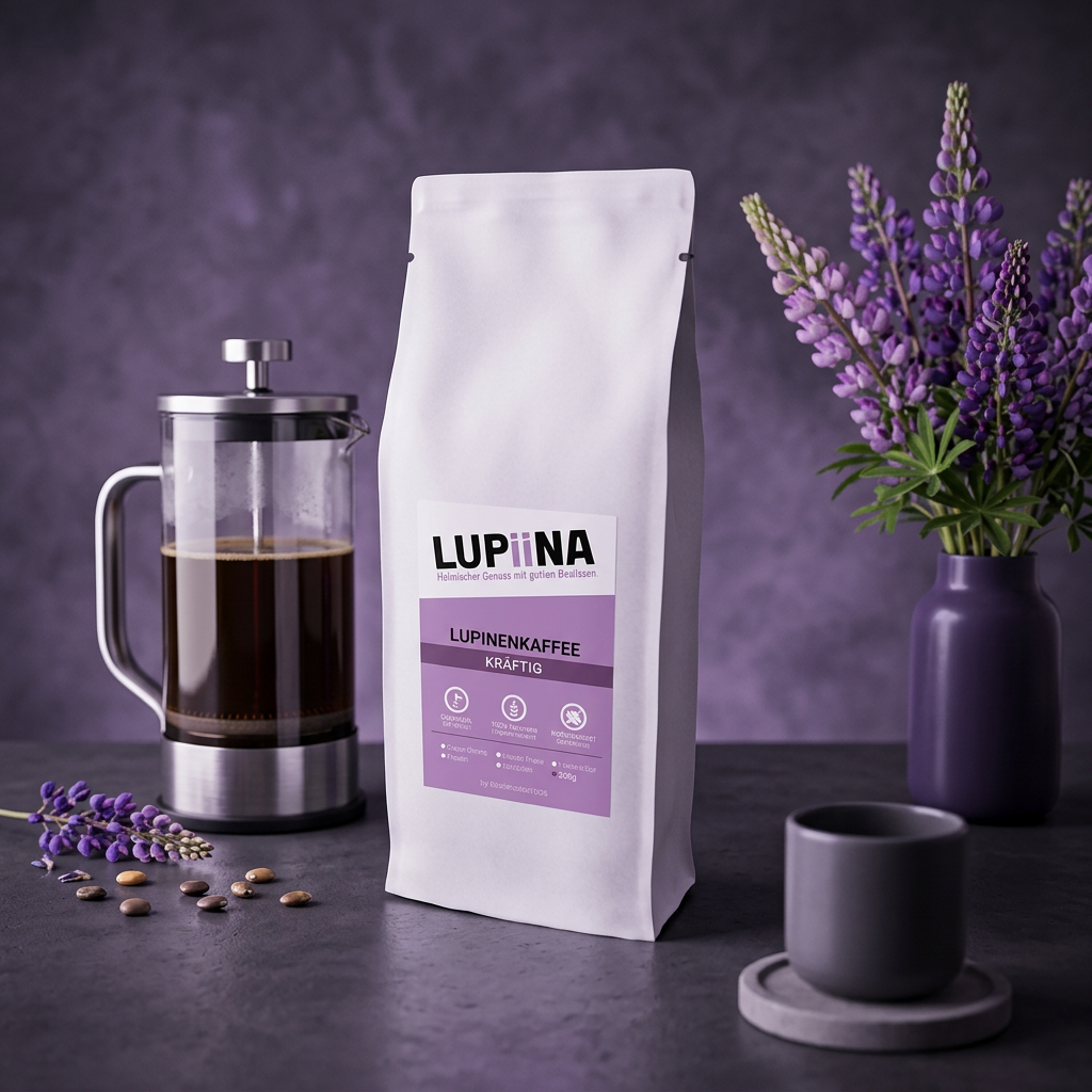 Lupiina Kräftig von Beans & Friends in der French Press – kräftig, malzig und vollmundig mit feiner Röstaromatik