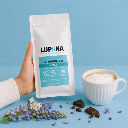 Lupiina Active von Beans & Friends in moderner Genuss-Szene – Lupine trifft Kaffee für einen kräftigen Start in den Tag